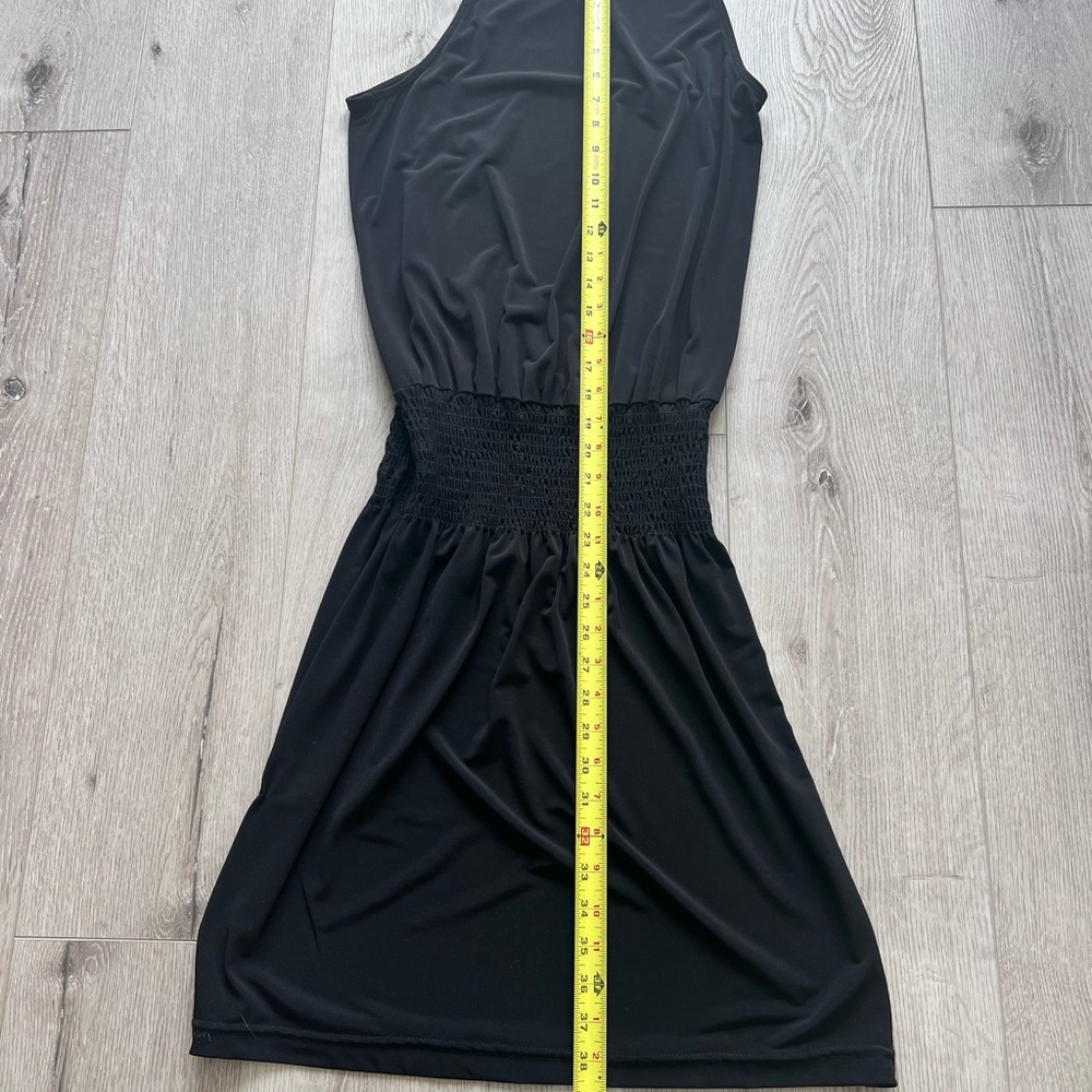 Veronica M Black One Shoulder Sheath Dress for Cocktail